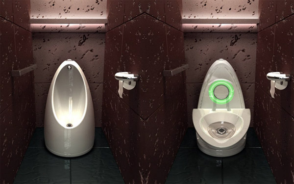 Slim: een wc urinoir