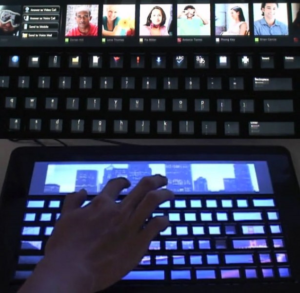 Microsoft Adaptive Keyboard: touchscreen-toetsenbord