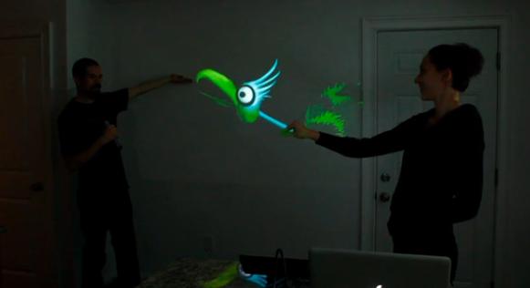 Met een gehackte Kinect kun je leuke dingen doen