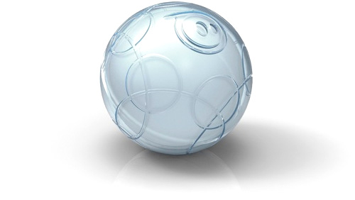 Sphero bal wordt bestuurd met smartphone