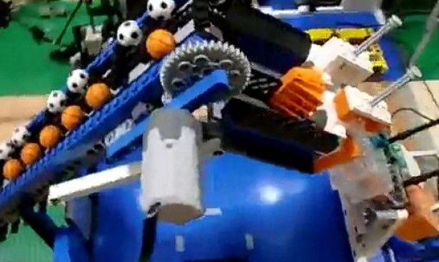 Rube Goldberg LEGO machine