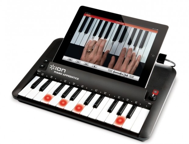 Leer pianospelen met een iPad