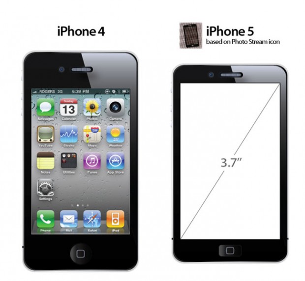 Ziet de iPhone 5 er zo uit?