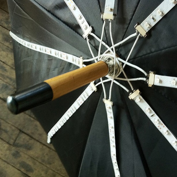 Paraplu helpt tegen veiligheidscamera’s