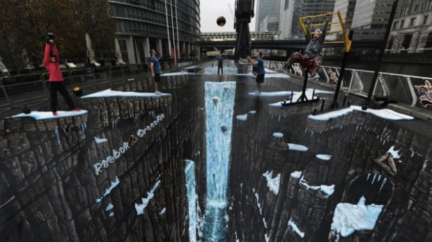 Grootste 3D-straatkunstwerk ter wereld