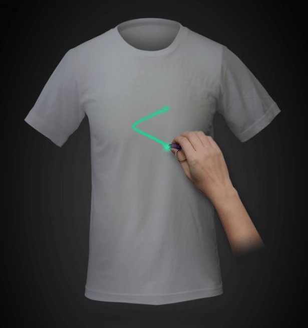 Glow-in-the dark Lazer t-shirt