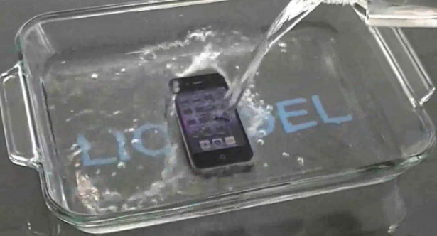 Liquipel coating maakt smartphones waterdicht