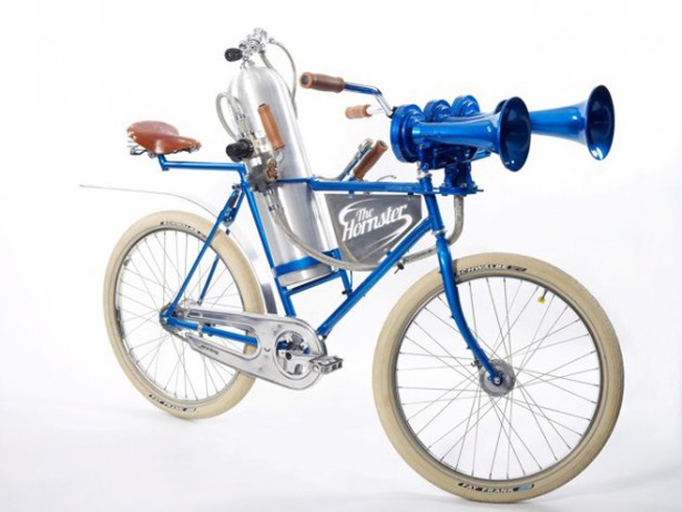 Pakistan aankomen Vrouw Hornster: fiets met enorme toeter - Freshgadgets.nl