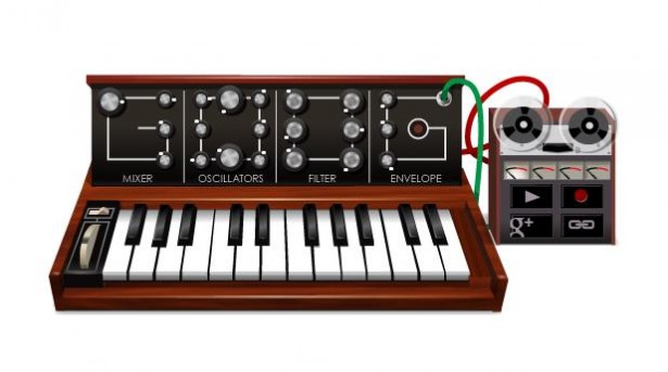 Google Doodle wordt synthesizer