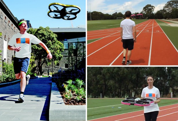 Robot helpt bij het joggen