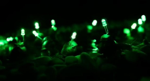 Slakken met LEDs