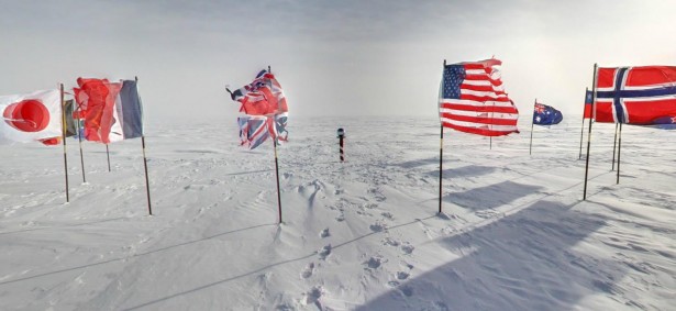 Google Street View op Antarctica