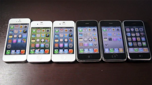 De iPhone 5 vs. alle oudere iPhones
