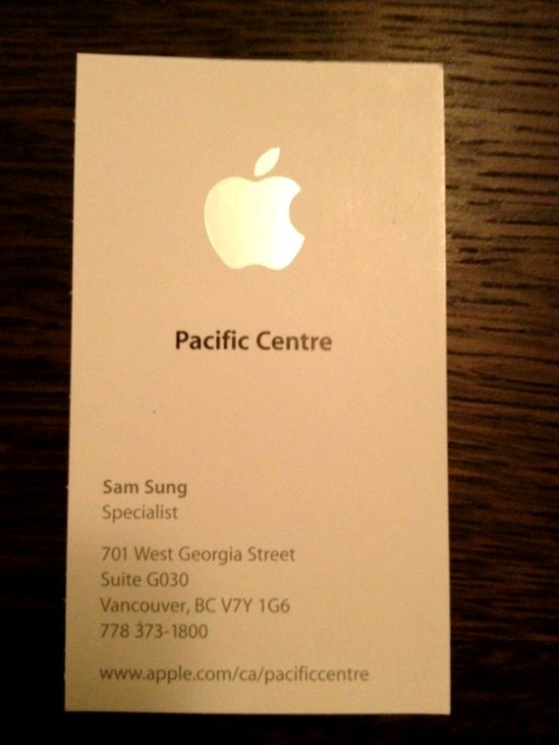 Deze Apple-medewerker heeft een erg ongelukkige naam