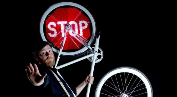 Monkey Lights: displays voor op de wielen van je fiets
