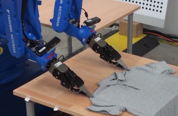 Nooit meer kleding vouwen dankzij slimme robot