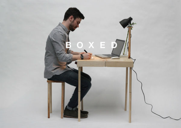 BOXED: een werkplek in een koffer