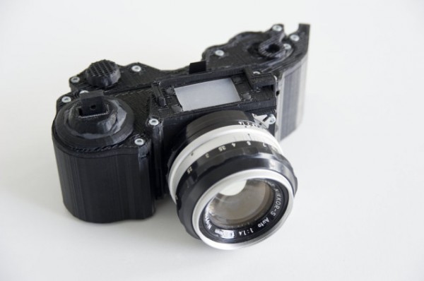 Een spiegelreflexcamera uit de 3D-printer