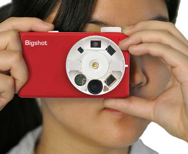Bigshot: digitale camera die je zelf in elkaar moet zetten