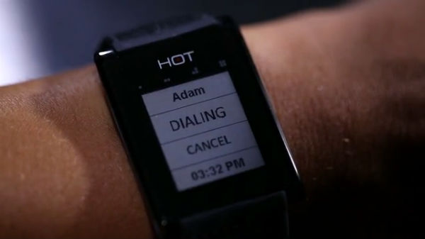 Hot Watch: slim horloge dat je laat bellen met je hand