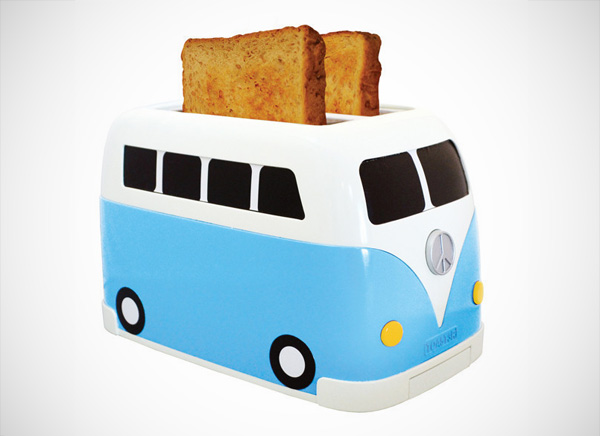 evenwichtig weekend gelijktijdig Brood roosteren in stijl met de Volkswagen Camper Van Toaster -  Freshgadgets.nl