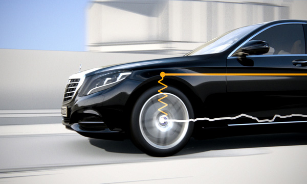 Mercedes Magic Body Control: nooit meer hobbels in de weg