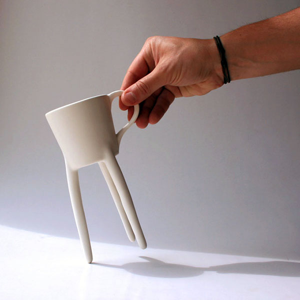 Giraffe Cup: een koffiekopje op poten