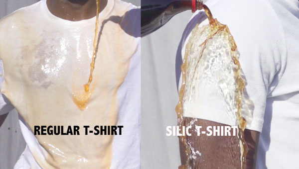 Silic: een t-shirt dat niet vies wordt