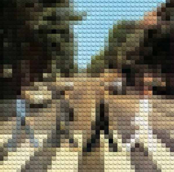Iconische albumcovers nagemaakt met LEGO