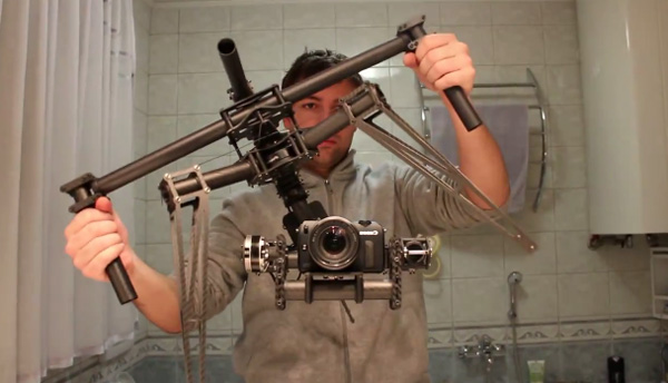 Wonderlijk: deze camera stabilisator tart de wet der zwaartekracht