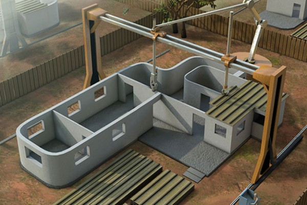 Een huis bouwen in één dag? Het kan met een 3D-printer voor cement