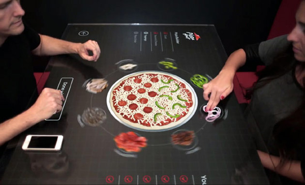 Dit concept van de Pizzahut is waarschijnlijk de leukste manier om pizza’s te bestellen