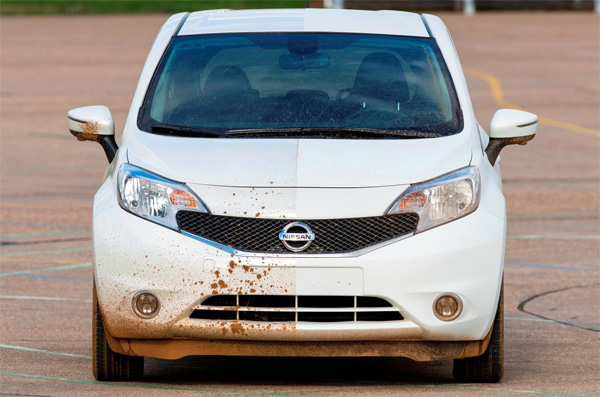 Nissan ontwikkelt een auto die zichzelf schoonmaakt