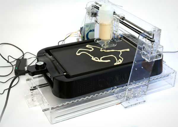 PancakeBot: een 3D-printer voor pannenkoeken