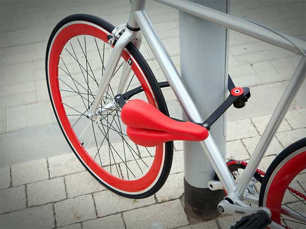 Seatylock: de briljante combinatie van een fietszadel en een slot