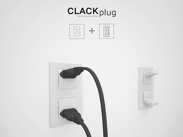 Clack Plug: stopcontact en schakelaar in één