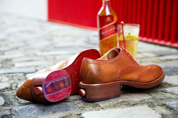 Johnnie Tan Leather Brogues: schoenen voor alcoholisten