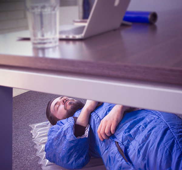 Emergency Nap Kit: omdat je soms even móét slapen