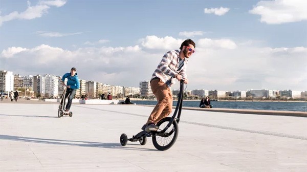 Met de Halfbike wordt een fietstochtje een workout