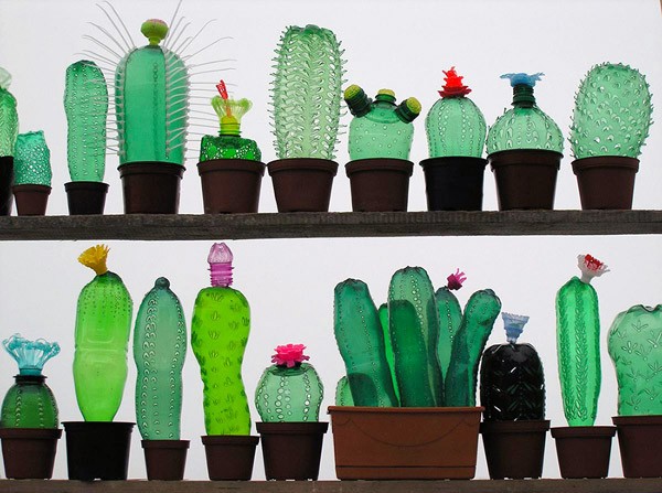 Recycling op zijn best: de kunstige planten van Veronika Richterová