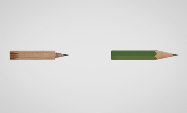 Dankzij deze briljante puntenslijper hoef je nooit meer een potlood weg te gooien