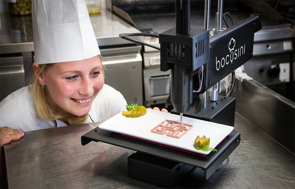 Met de Bocusini 3D-printer kun je zelf eten uitprinten