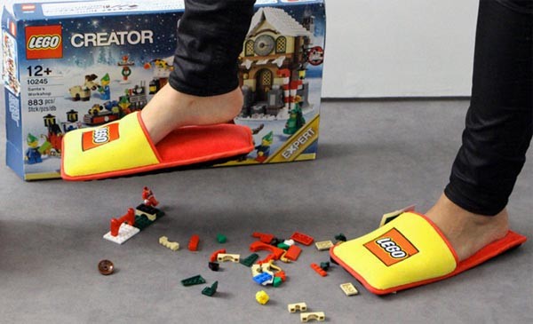 Lego ontwikkelt anti-Legoslippers