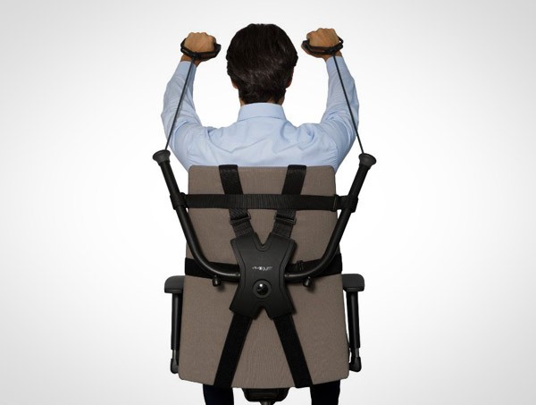 OfficeGym: maak van je bureaustoel een fitnessapparaat