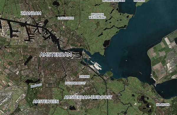Een interactieve online kadasterkaart van Nederland