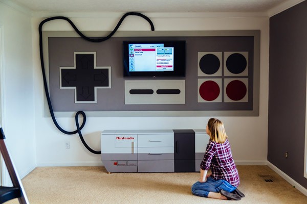 De gamekamer die iedere Nintendo-fan zou willen hebben