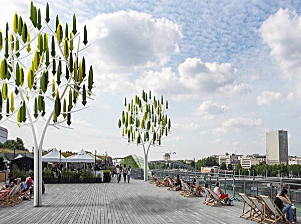 L’Arbre à Vent: windmolens in de vorm van bomen