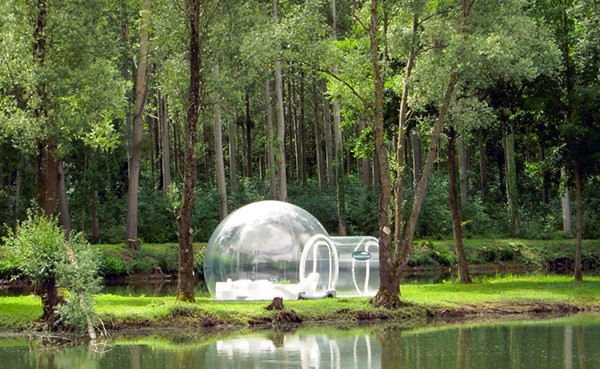 Bubble: een tent voor exhibitionisten