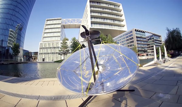 PhotonGrill: een draagbare BBQ die werkt op zonne-energie