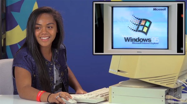 Tieners van nu vinden Windows 95 drie keer niks